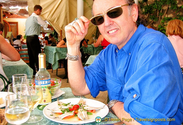 Lunch in Capri