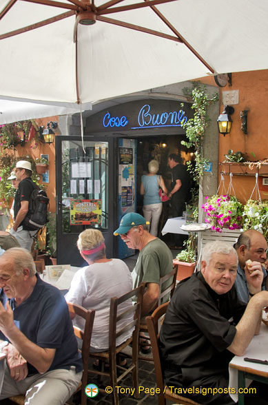 Hosteria La Fraschetta or Cose Buone is said to have the best porchetta