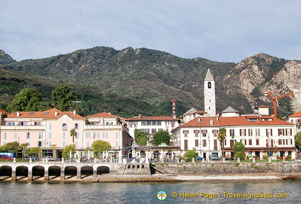 View of Baveno from the Lake