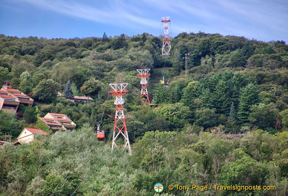 Stresa-Mottarone cable car structure