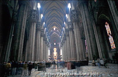 The Duomo is the largest Gothic church in the world
[Milan - Italy]