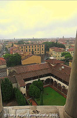 Aerial view of the Field of Miracles from the Tower 