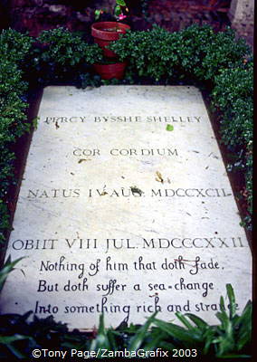 Grave of Shelley