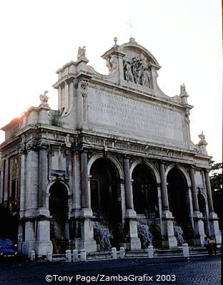 Basilica San Pietro in Vincoli in the Piazza of the same name