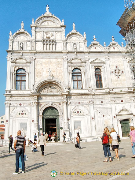 Scuola Grande di San Marco is now a public hospital