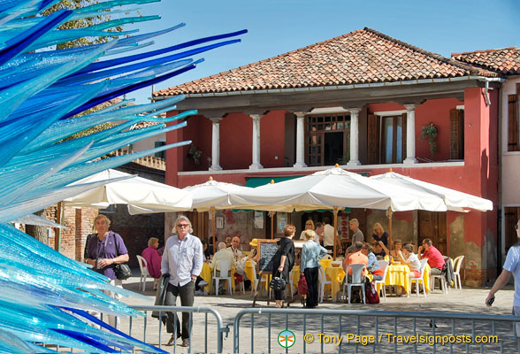 Restaurant on Campo Santo Stefano