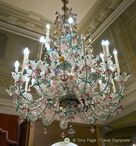 Beautiful Murano glass chandelier, one of my favourites