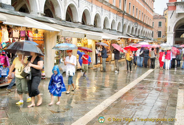 A wet day in Campo San Giacomo