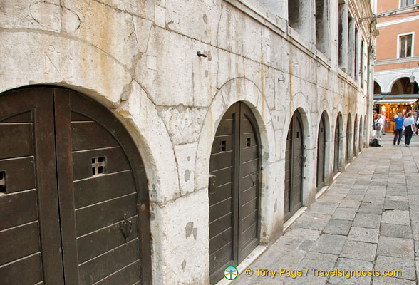 These cells were used to store oranges and other produce