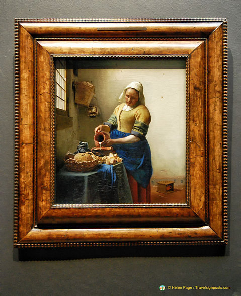 The Milkmaid by Johannes Vermeer