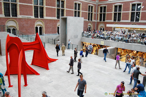 Lobby and shop of the Rijksmuseum