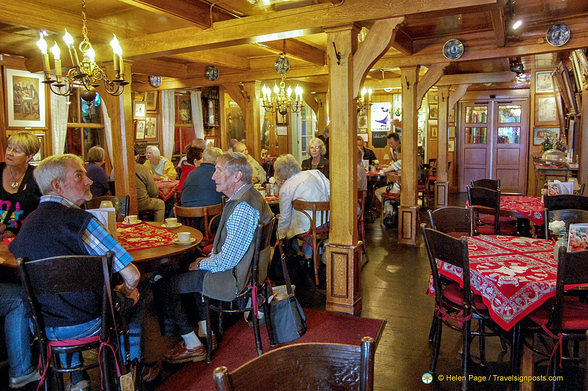 Hotel Spaander dining room