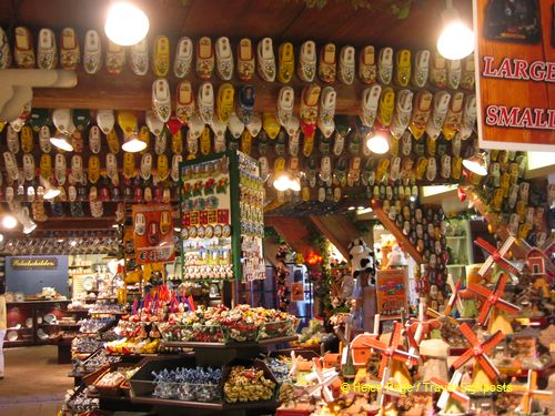 There's a great choice of gifts or souvenirs at the Zaanse Schans giftshop