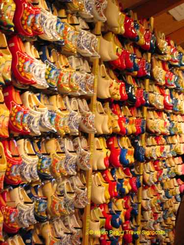 The famous Dutch wooden clogs