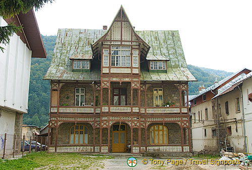 Sinaia, a Carpathian alpine resort