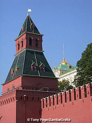 Kremlin walls and towers