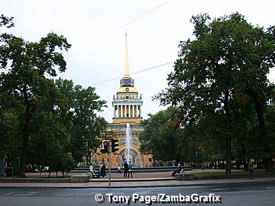 Tower and spire of the Admiralty 