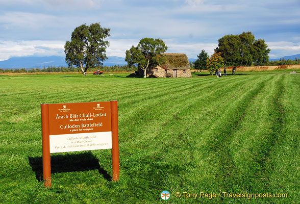 The Culloden Battlefield is a War Grave