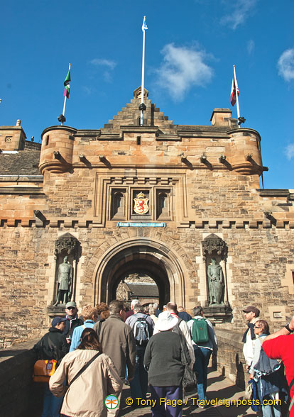 Main gate from the esplanade