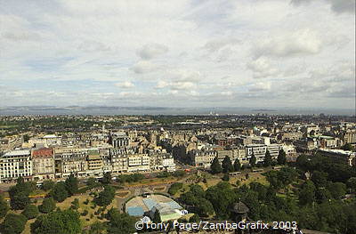 Edinburgh city views