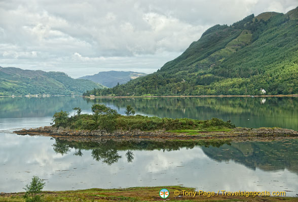 Eilean Donan Castle sits at the meeting point of three sea lochs