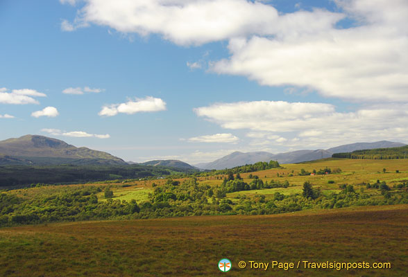 On the road to Fort William