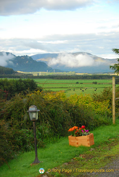 View from the Laggan Country Hotel