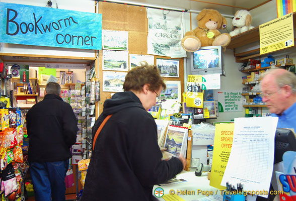 This wee shop stocks some 2,300 different items