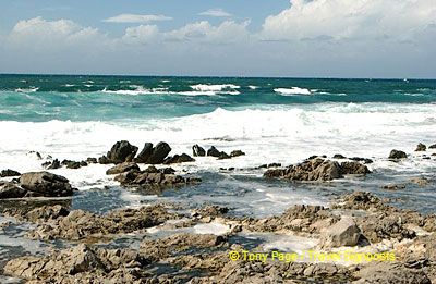 Choppy waters at Sferracavallo coast