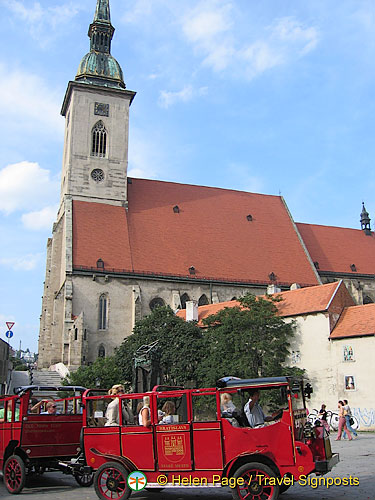 St Martin's Cathedral on the edge of the Old Town