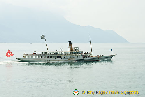 Cruising Lake Geneva