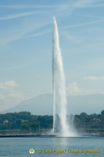 Geneva and Lac Leman