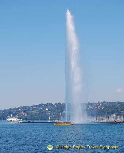 Geneva and Lac Leman