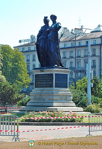 Geneva and Lac Leman