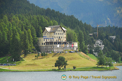 Lake walk, St Moritz