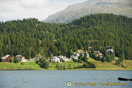 Lake walk, St Moritz