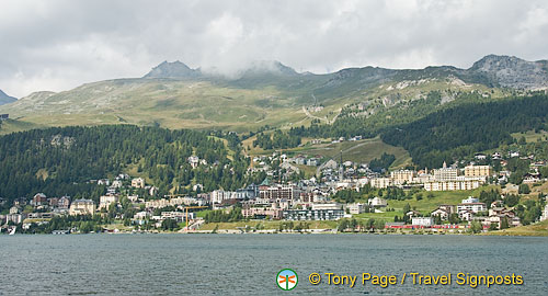 Lake walk, St Moritz