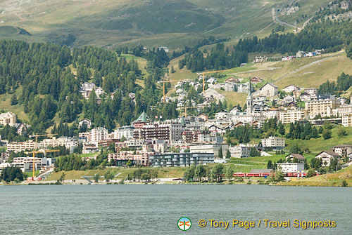 Lake walk, St Moritz