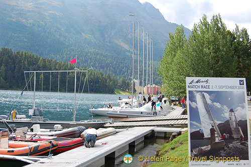 Lake walk, St Moritz