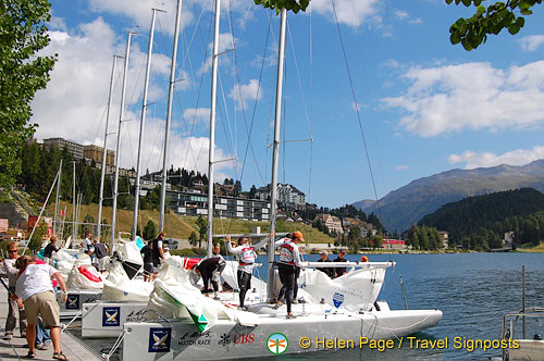 Lake walk, St Moritz