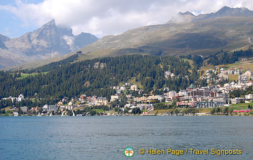 Lake walk, St Moritz