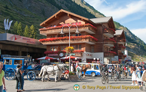 Matterhorn Railway in Zermatt