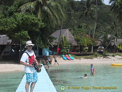 Yep, some of us work on holiday!
Moorea, Tahiti