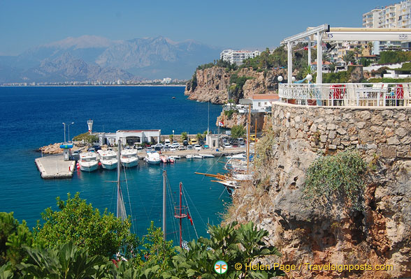 Harbour view from the Gizli Bahçe