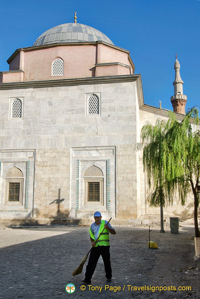 Green mosque