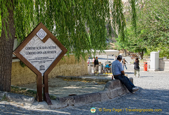 Outside the Göreme Open-Air Museum