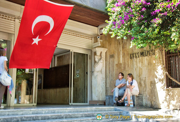 Exit of Ephesus Museum