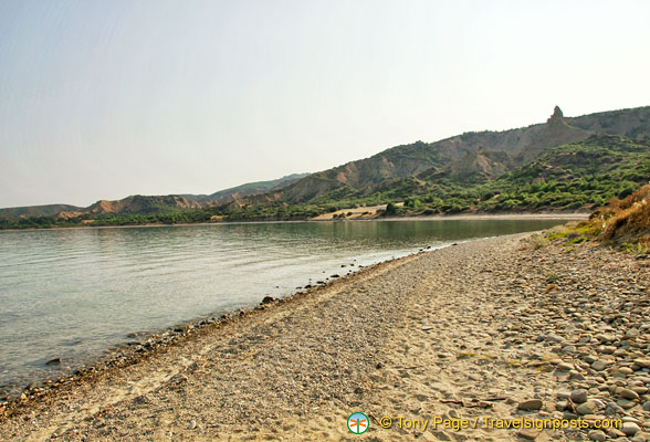 The beach at Anzac Cove