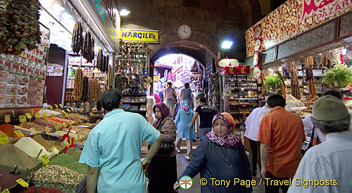 The Old Town and Egyptian (Spice) Market, Istanbul, Turkey