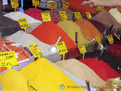 The Egyptian Bazaar or Spice Market, Istanbul, Turkey